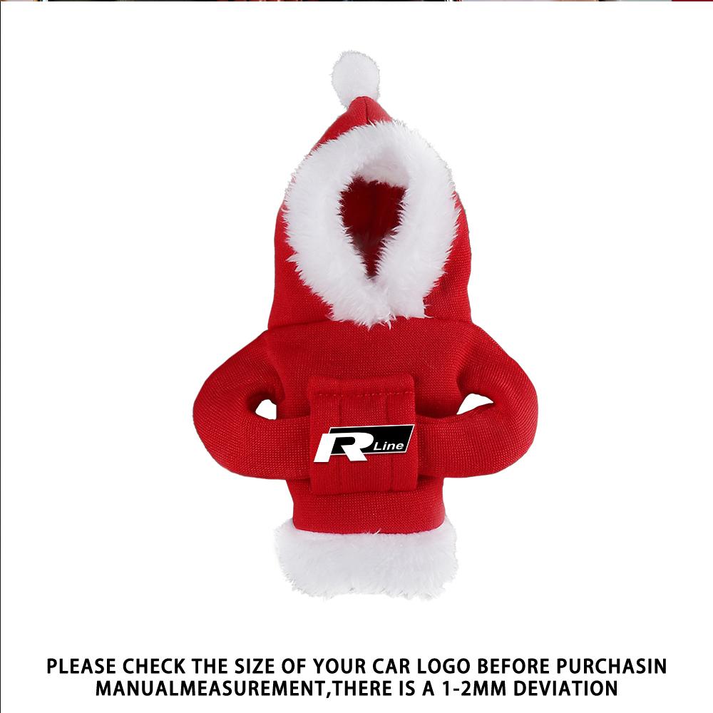 T27Car Hoodie Change Speed Lever Sweatshirt Handle Gear Shift Knob Cover For Volkswagen GTI Golf Polo Tiguan Passat Touareg Magotan