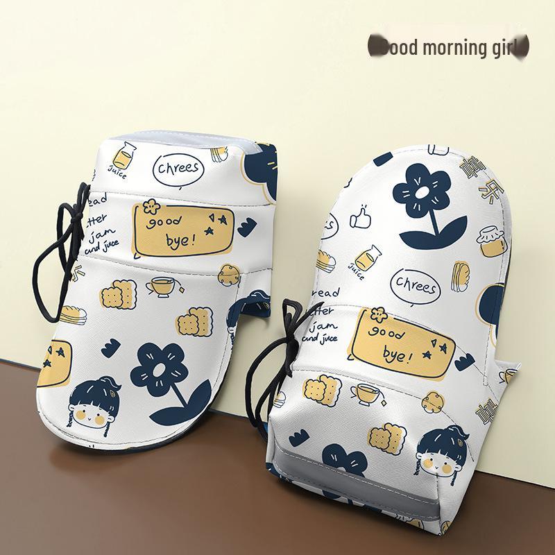 Electric Motorcycle UV-Protection Handlebar Gloves: Summer Heat Insulation.