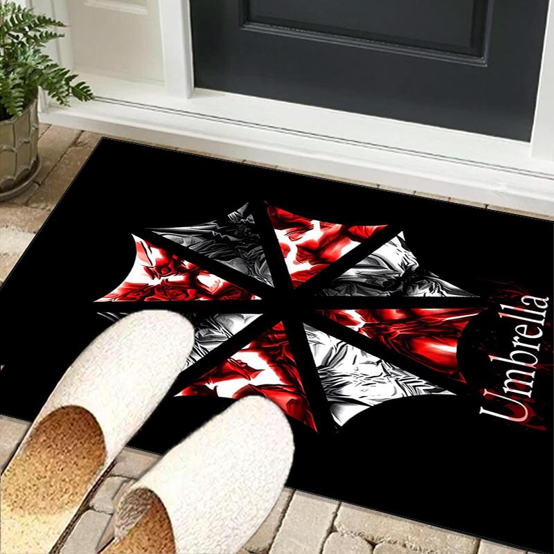 Umbrella Symbol Office Rug Chair Mat, Game Carpet, Suitable for Front Door, Bedroom, Living Room, Desk, Holiday Gift