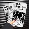 Чехол-бампер с топографической картой самолета для Honor X8b X9b X8 X8a 90 Lite X7b X9a