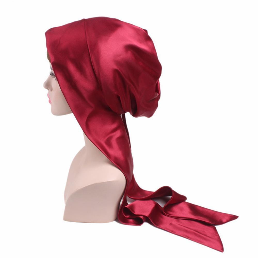 Шапочка для химиотерапии, этническая шапочка, повязка на голову, чепчик для волос, шелковая шапочка для сна, шапочка для душа, мягкая атласная шапочка