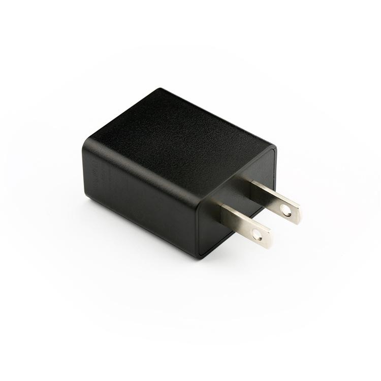 Зарядное устройство 5В1А Зарядное устройство USB 5В1,2А Уровень 6 Энергоэффективность Сертифицированное зарядное устройство, регулируемое в США