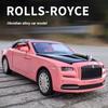 1/32 Rolls Royce Dawn Alloy Car Diecast Metal Model Sound & Light Toy Collect Display Ornament Home Decoration Gift for Children