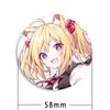 58 мм модные ювелирные аксессуары поп-игра Arknights эмалированные булавки эстетическая милая брошь ручной работы булавка мультяшный значок для рюкзака одежды