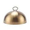 ZISIZ Gold Spherical Steak & Teppanyaki Dome Cover