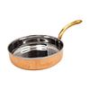 Handmade Steel Copper Fry Serving Pan, Serveware & Tableware, 400 ML