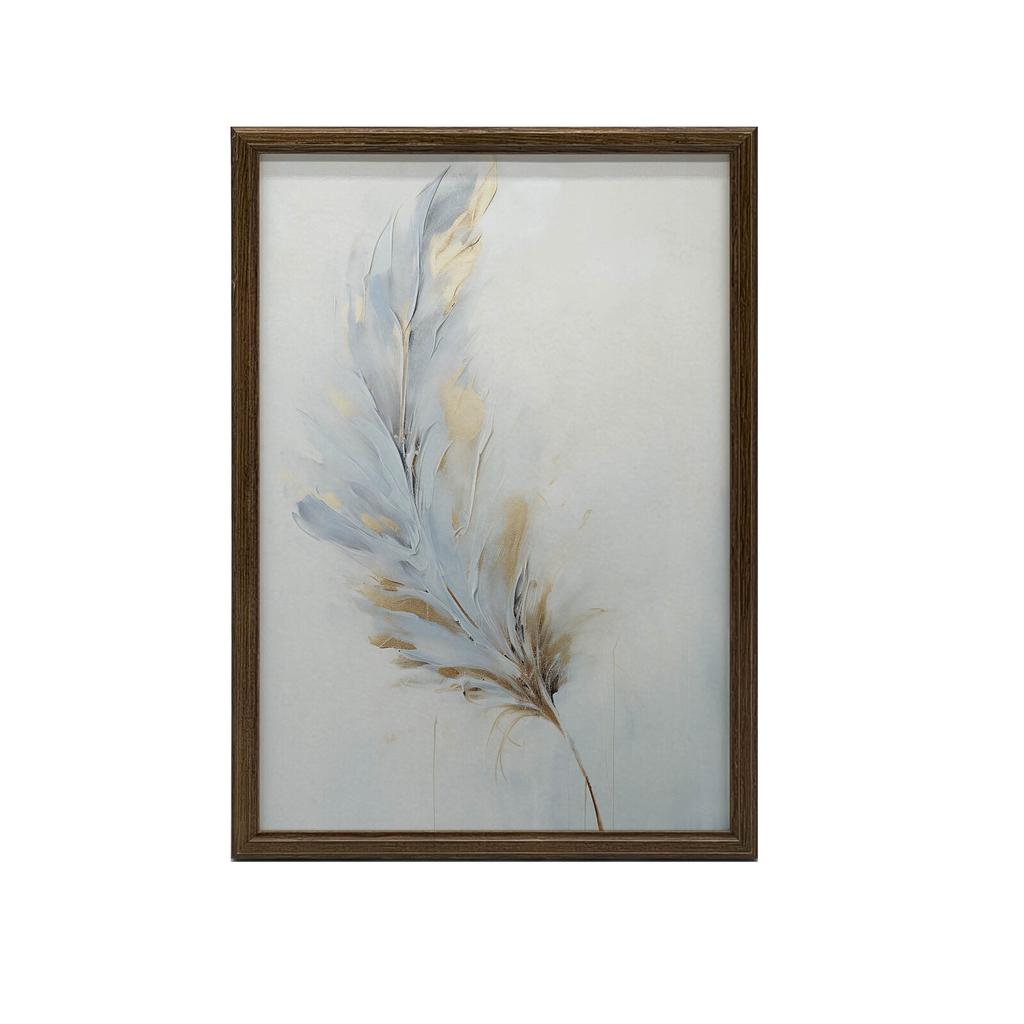 Delikatność Pióra Delikatność Pióra, 30X40 Cm, Bez Ramy, Płótno Premium Na Blejtramie