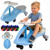 [5] Gravity Ride-on Ride-On with Glowing Wheels for Children LED BLUE ALV-U146N