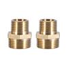 Brass Fitting Hex Nipple Reducing Male Pipe 3 4 To 1 2 Water Tube Fittings (Intensification)