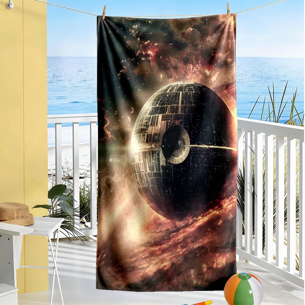 Star Wars Beach Towel Super Soft Absorbent Comfortable Lightweight Portable for Swimming,Beach,Camping, Travel, Beach Accessories,Gym