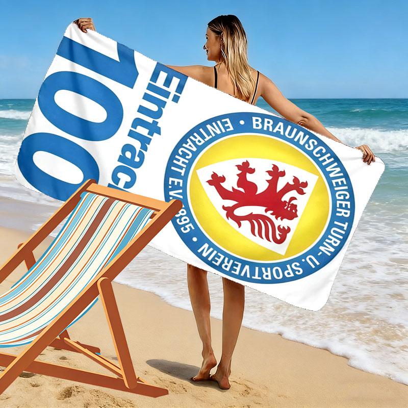 Eintracht Soul Print Beach Towel, Large Soft Quick Dry Towel for Beach Camping Swimming