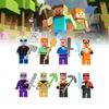 Фабричный мир Мини-фигурки Строительные блоки Совместимые с Лего Красочные пластиковые игрушки