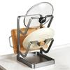 Brangdy Multi-functional Cutting Board & Pot Lid Holder