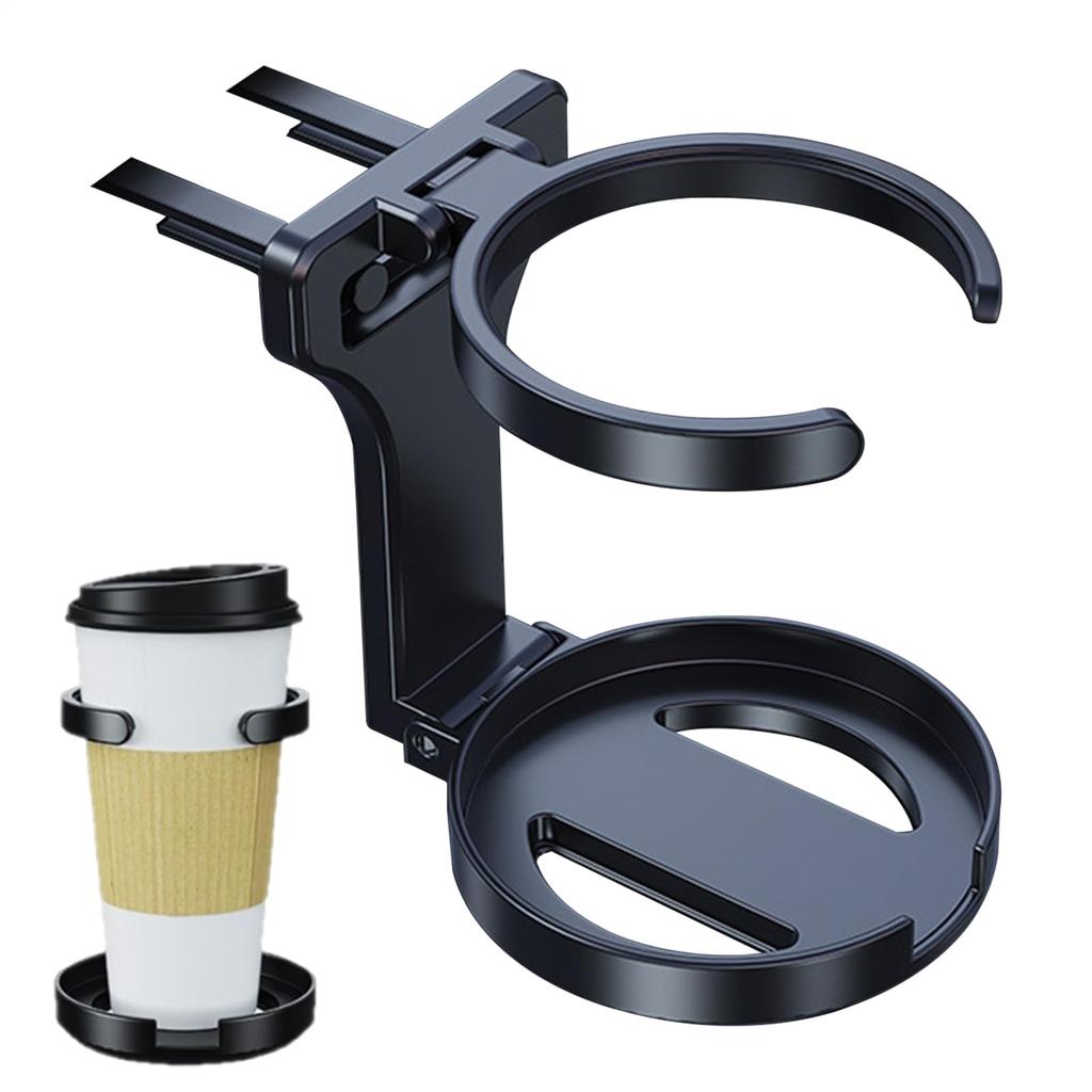 Car Cup Holder - Portable Foldable Air Vent Cup Holder for Drinks Bottles Coffee Car Accessories for Family Travel