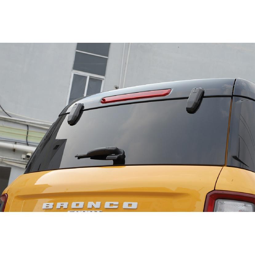 Багажник автомобиля, задняя дверь, задняя дверь, стеклянные петли, декоративные наклейки для Ford Bronco Sport 2022 2023, внешние аксессуары