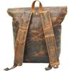 New Leather Travel Laptop Backpack 17 Inch Vintage Genuine Rucksack Collage Hiking Camping Shoulder Brown Bag For Men and Women