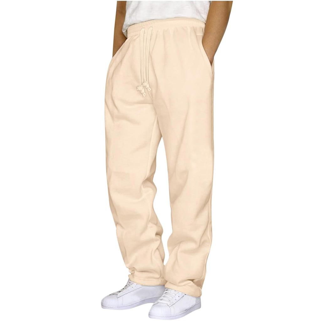 Men's Outdoor Sports Casual Pants Men's Solid Color Loose Sports Pants