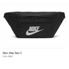 Nike Спортивный полиэстеровый однолямочный кросс-боди рюкзак поясная сумка обычный унисекс черный BA5751-014