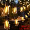 ST38 Festoon LED Globe String Light Fairy LED Outdoor Lamps For Birthday Party Garden Decor Garland Lamp Street Patio Backyard