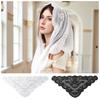 Vintage Head Covering Scarf Shawl Elegant Wedding Headscarf Embroidered Flower Scarf  Party