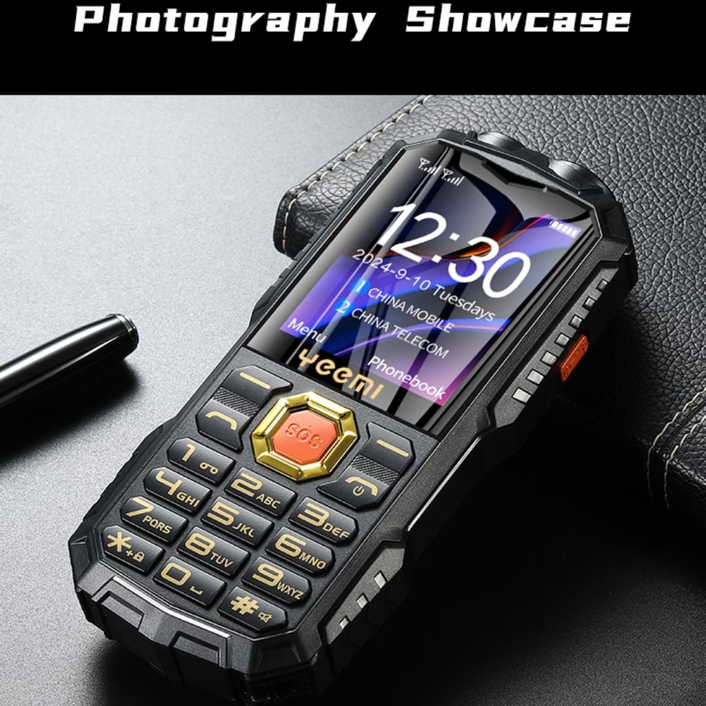 YEEMI Q7+ LTE 4G сотовый телефон 2,4-дюймовый экран две SIM-карты двойной режим ожидания All Netcom большая батарея 1,3-мегапиксельная камера мобильный телефон для пожилых людей