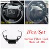 Window Lift / Head Light / Steering Wheel / Water Cup Gear Shift Cover Trim For Toyota Bz4x  - 2025 Carbon Fiber Accessories