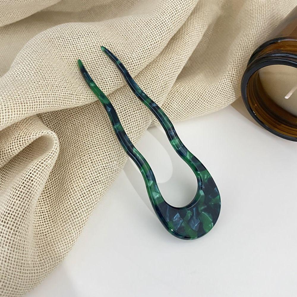 U-образные палочки для волос, аксессуары для волос, заколки, простые в использовании, женские вилки для волос