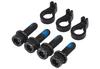 Передняя резиновая накладка дискового тормоза SHIMANO, черная EBRR317FURL SORA (механический) BR-R317-F (Г01С)