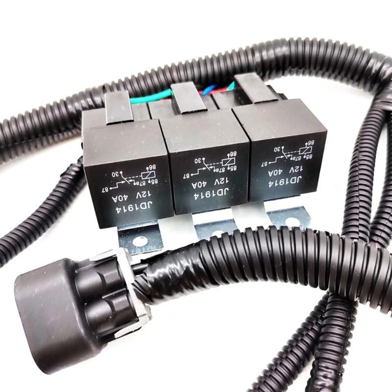FICM Fuel Injector Module Wiring Harness Fit for 0 F350 F450 F550 6.0L 5C3Z9D930A Powerstroke