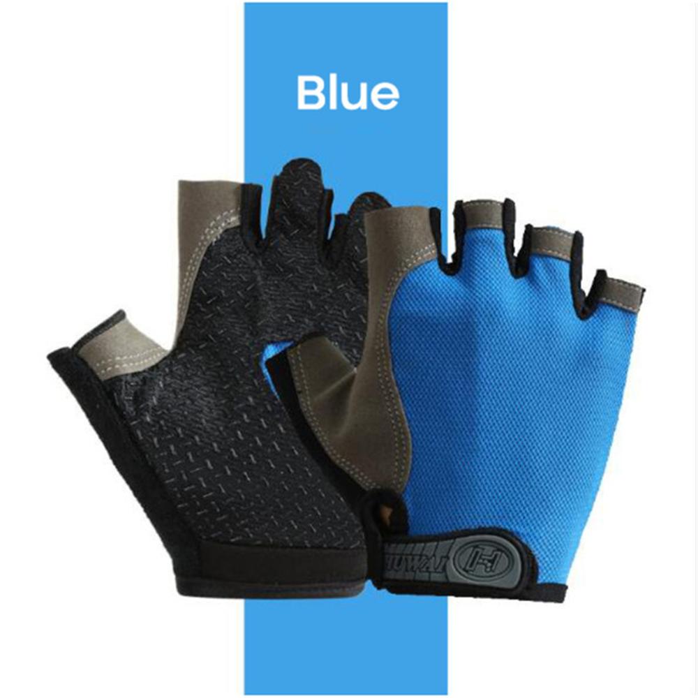 1 Pair Breathable Half Finger Outdoor MTB Cycling Gloves Riding Gloves Bicycle Gloves Bodybuilding