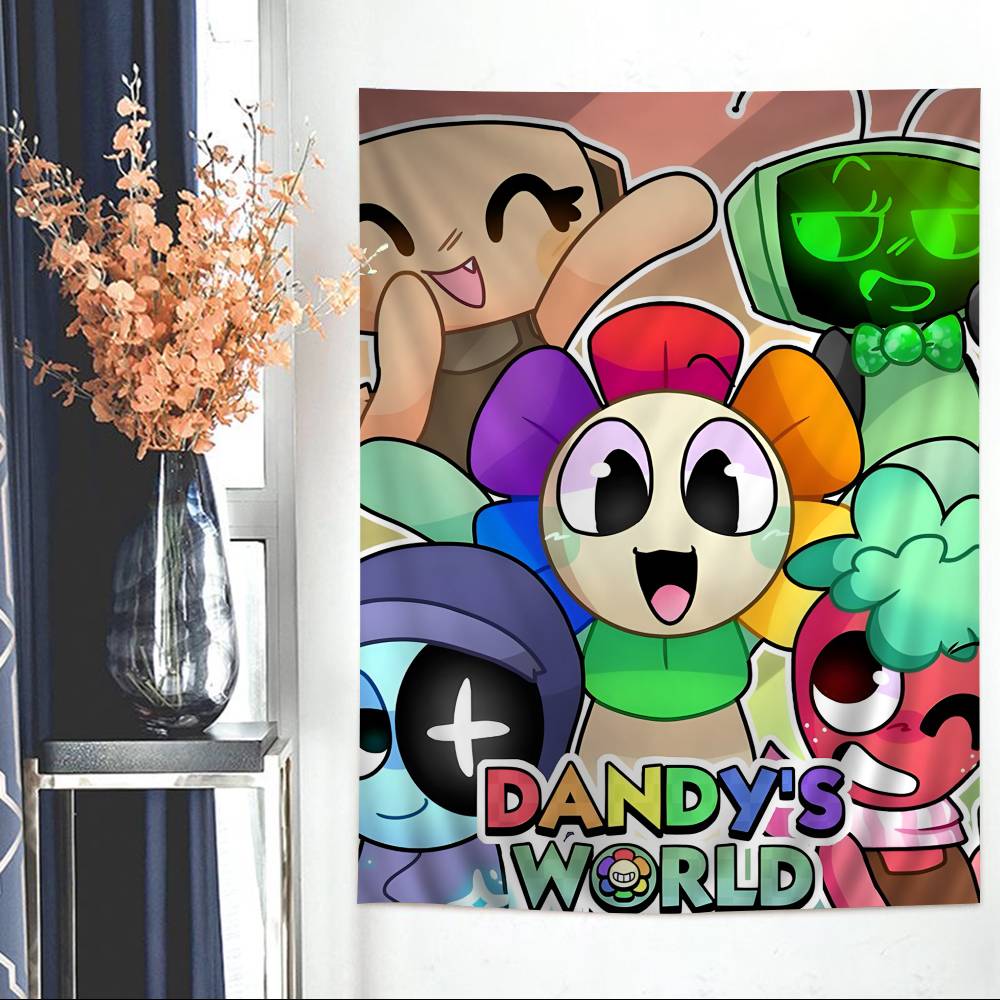 Игровой D-Dandys World DIY Настенный Гобелен для Гостиной Дома Комнаты в Общежитии Декор Настенное Искусство Декор