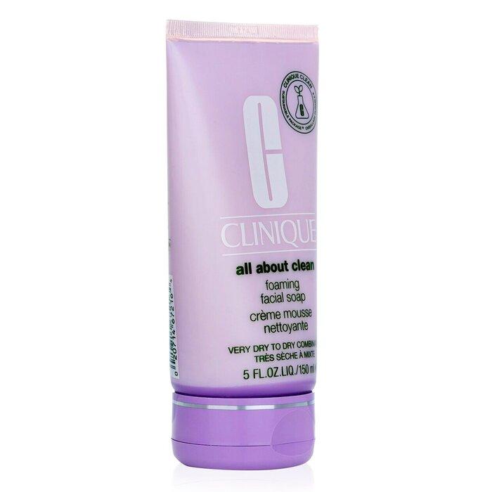 CLINIQUE All About Clean Foaming Facial Soap - For very dry to dry combination skin