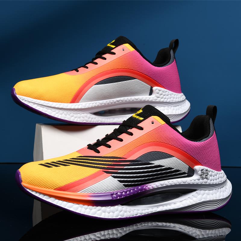 Легкие дышащие кроссовки, сетчатые дышащие резиновые кроссовки на воздушной подушке, кроссовки для пары, уличная обувь 36-45
