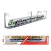 Subway Train Doubledeck Toy With Magnet Connection For Kids And Collectors Model