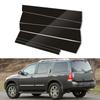 6 шт., наклейки на колонки BC для Nissan Armada 2005-2014, стойки автомобиля, двери, окна, накладки, автомобильные аксессуары