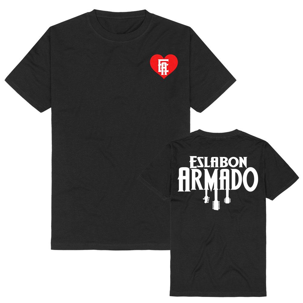 ESLABON ARMADO Band Tee Unisex Streetwear Short Sleeve Cotton Women T-shirt Fashion Graphic Print Tee Casual Summer Top