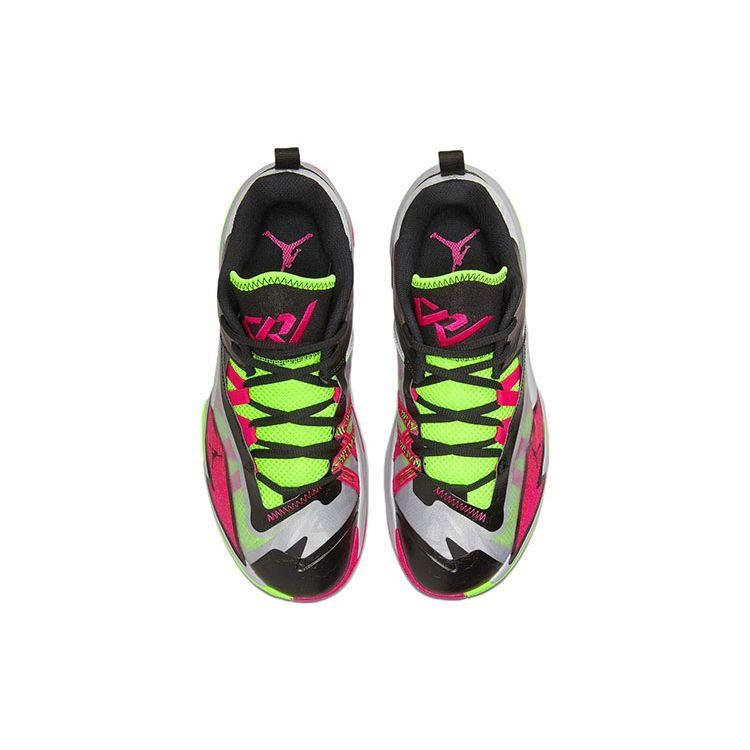 Баскетбольные кроссовки для мужчин Air Jordan One Take 3 PF 'Wolf Grey Pink Prime' DC7700-002