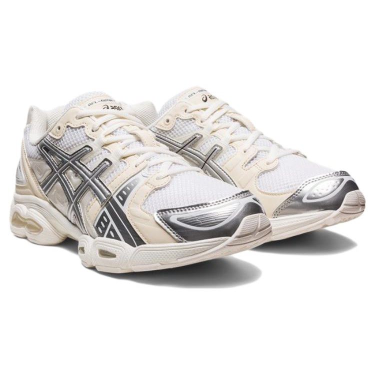 WIND AND SEA x ASICS Gel Nimbus 9 Бело-серебристые кроссовки унисекс Чисто-серебристый 1201A801-100