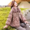 Mom's Fashionable Winter Down Jacket for Middle-Aged Women: Loose, Plus Size, Warm & Stylish Coat