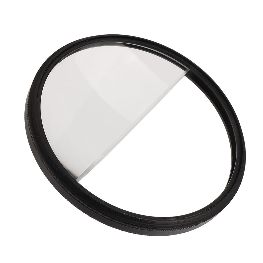 Split Diopter Filter Photography Foreground Blur Split Diopter Prism Camera Filter Accessory Film