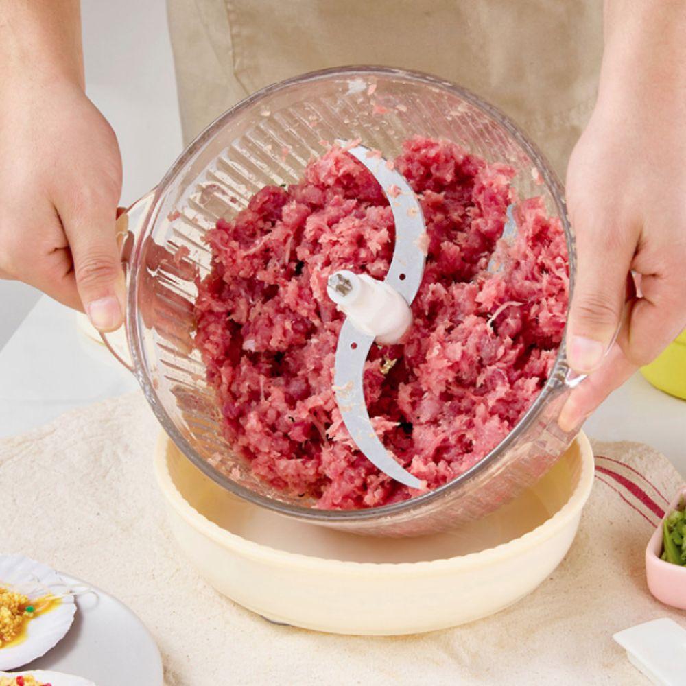 Автоматическая мясорубка большой емкости Эффективная и экономящая силы Автоматическая машина для замешивания теста Нескользящая основа Измельчитель овощей