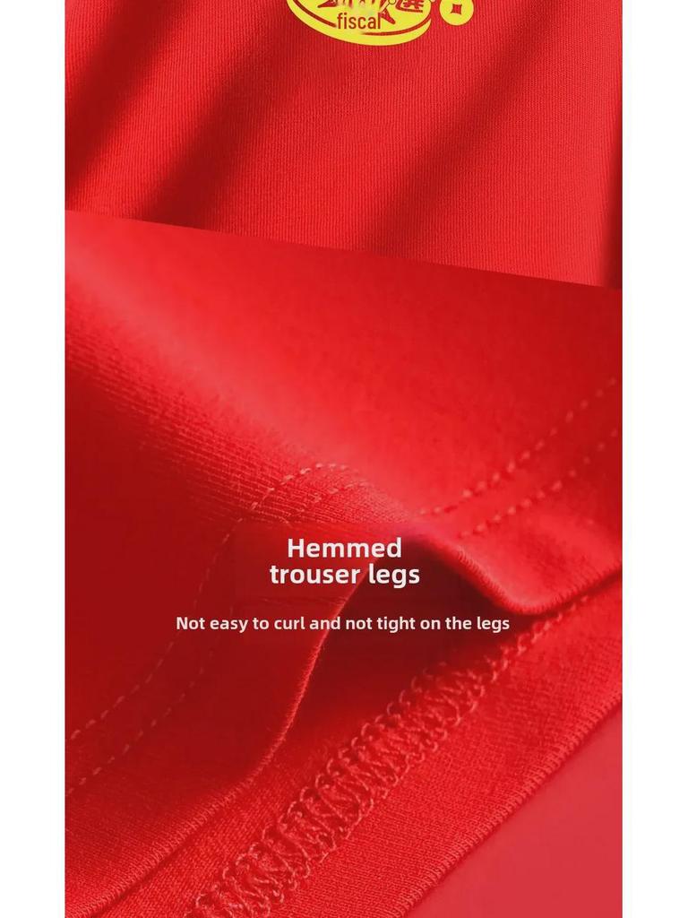 Мужские красные хлопковые боксеры - дизайн со змеей, свадебные и большие размеры, 2025 год.