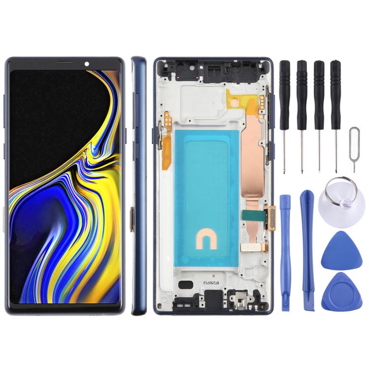 Для Samsung Galaxy Note9 SM-N960F 6,33 дюйма TFT ЖК-экран Дигитайзер Полная сборка с рамкой