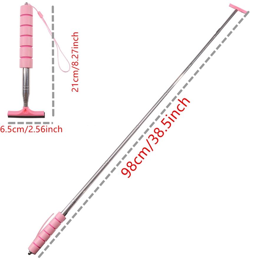 Retractable Car Rearview Mirror Wiper Multifunctional Auto Mirror Squeegee Cleaner