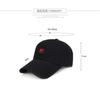 1 Pcs Unisex Rose Embroidery Baseball Cap For Men Women Flower Cap Rapper Street Hip Pop Hats Outdoor Sports Female Hat