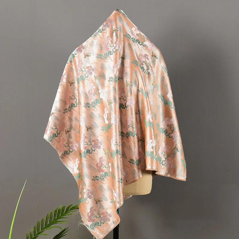 Жаккардовая парчовая ткань 100x145 см китайский стиль чонсам ханьфу платье сценическая одежда сумка атласная ткань материал для шитья своими руками