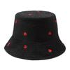 Denim Bucket Hat Foldable Beach Cap Summer Panama Hat  for Women