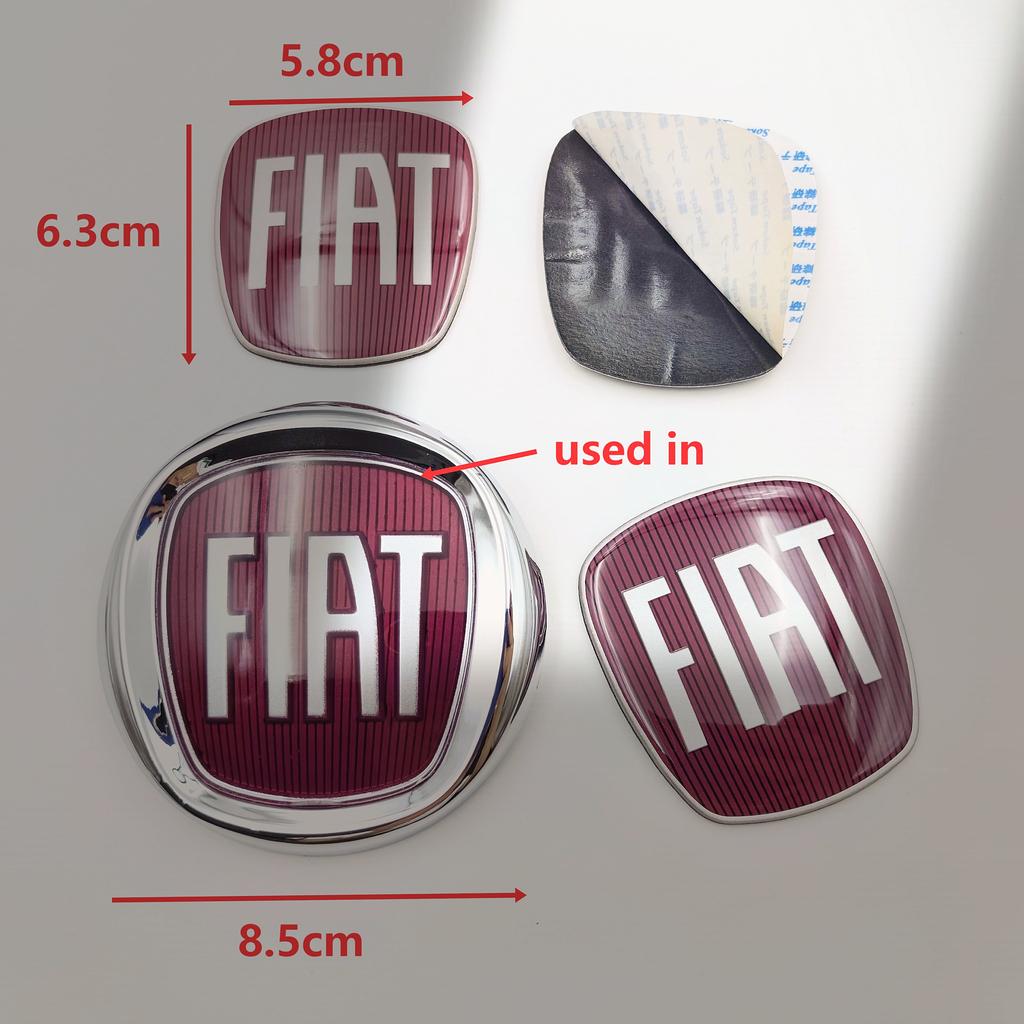 1 шт. Эмблема FIAT Автомобильная Передняя решетка Задний бампер Задняя дверь Багажник Эмблема 63 мм 85 мм 90 мм 95 мм 100 мм 120 мм 9 см 12 см 8,5 см 9,5 см 10 см