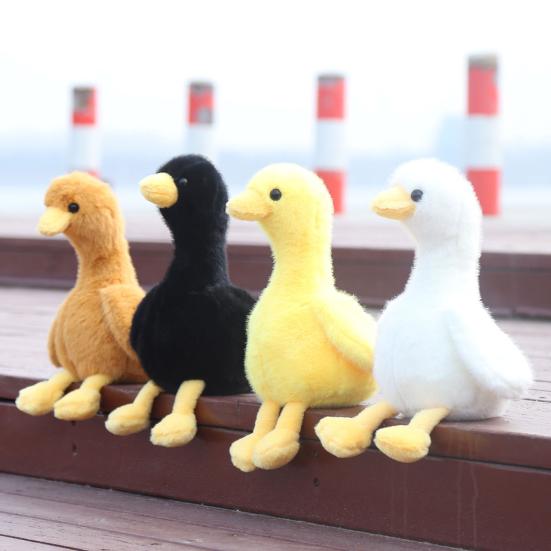 Милая плюшевая кукла-утка, мягкая игрушка-утка 15,7 дюйма, реалистичная пушистая подушка-утка для детей, мальчиков и девочек, подарки на вечеринку