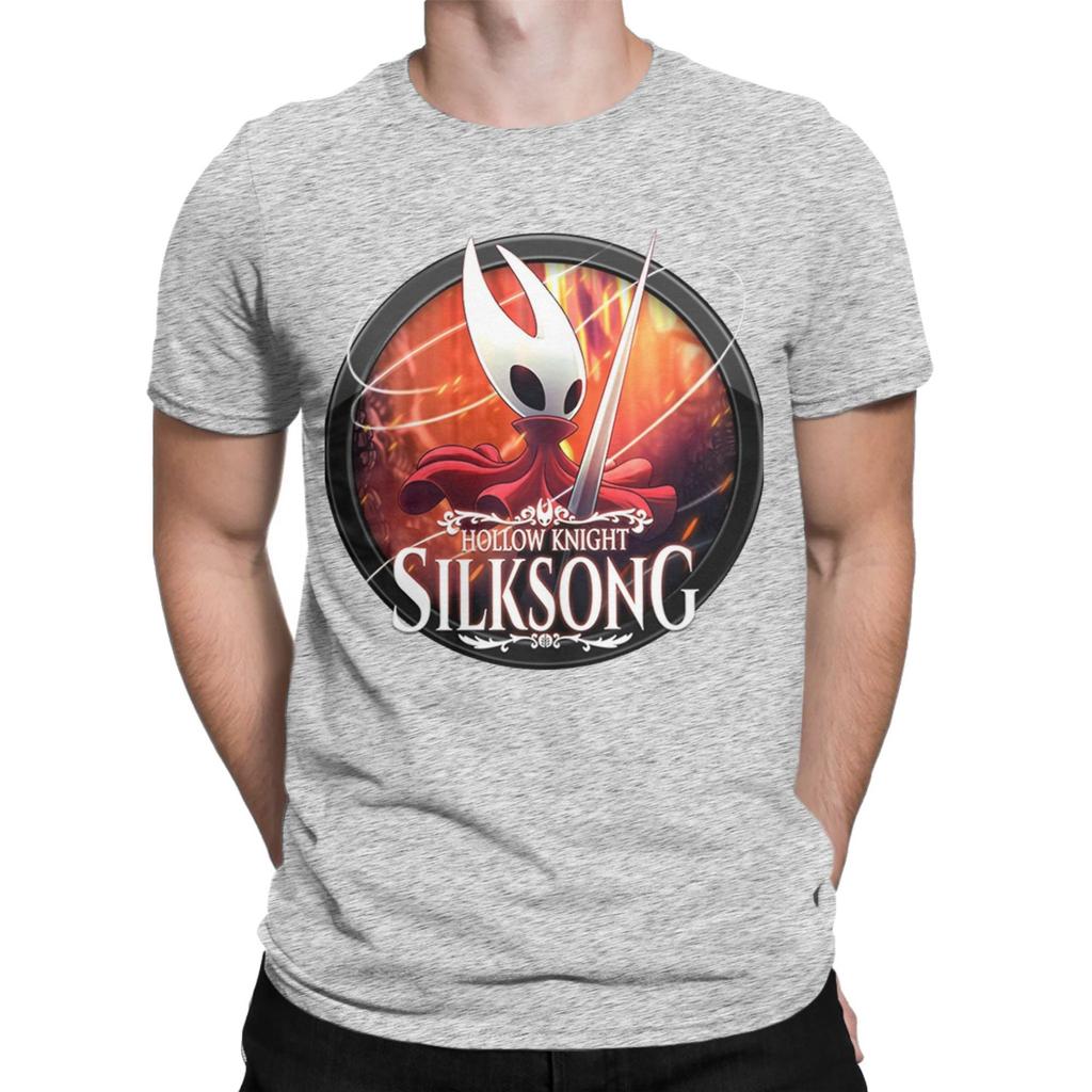 Hornet Hollow Knight Silksong Men's T Shirt Bug Warrior Funny Tees Short Sleeve O Neck T-Shirt 100% Cotton New Arrival Tops